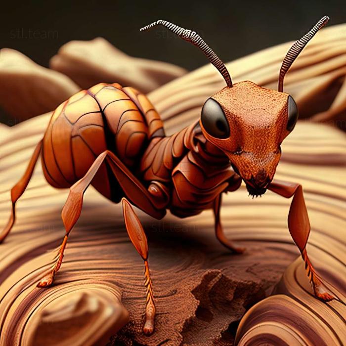 3D модель Calyptomyrmex rennefer (STL)